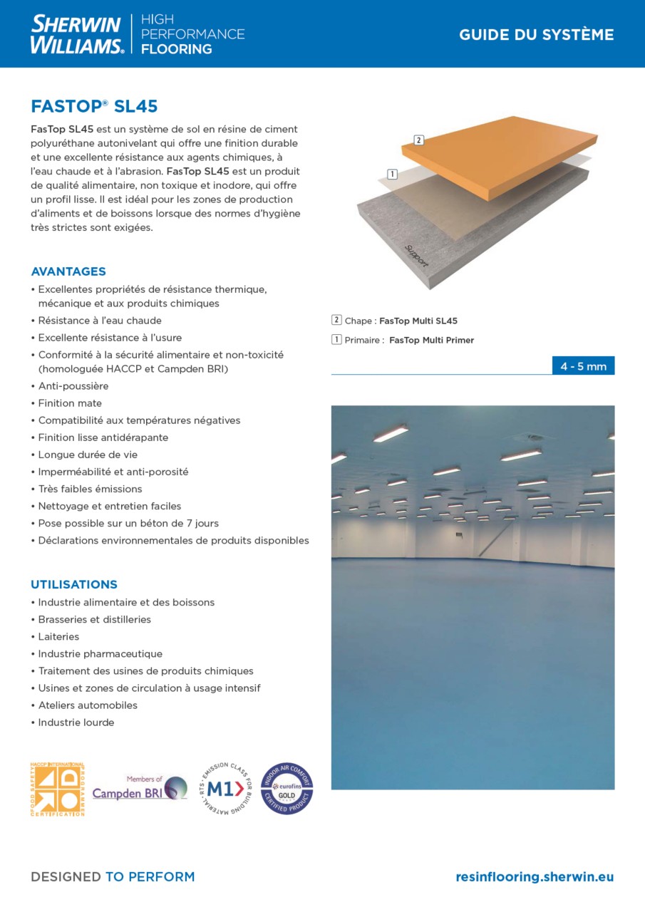 FasTop SL45 | Sherwin-Williams