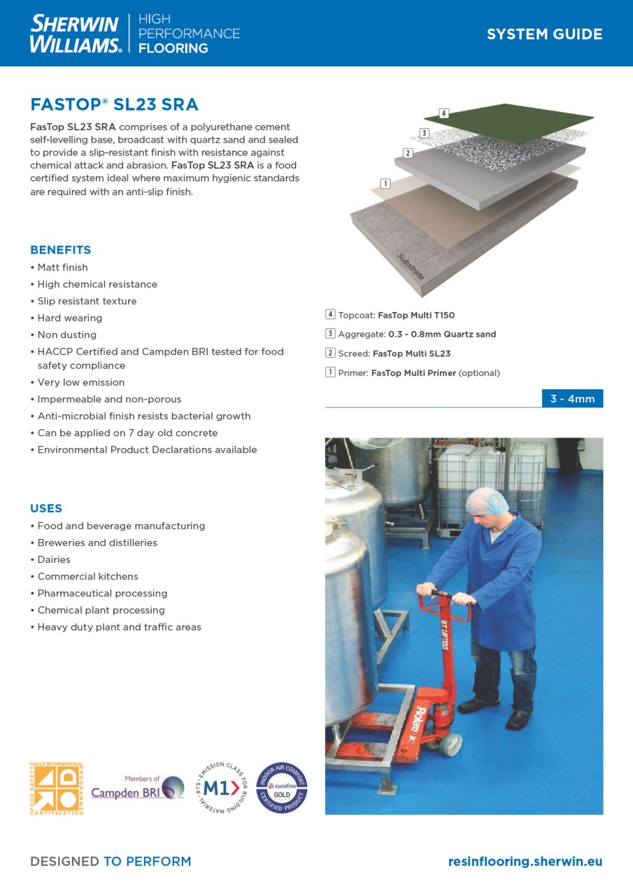 FasTop SL23 SRA | Sherwin-Williams