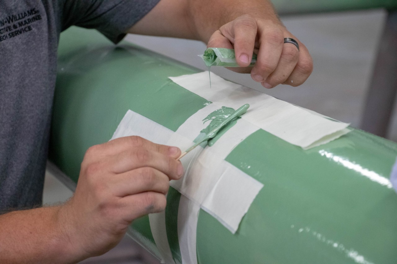 Pipeclad 5000 Spot Repair / Touch-Up Demo